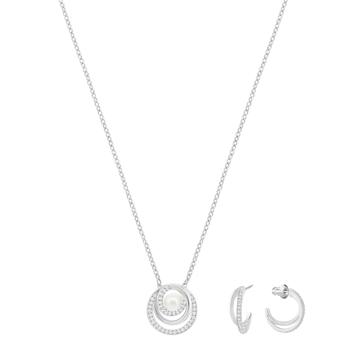 Resim Free Set, Beyaz, Rodyum kaplama