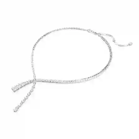 Resim Matrix Y-Kolye, Karışık kesimler, Beyaz, Rodyum kaplama