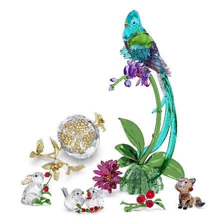 Resim Idyllia Kuş Çifti ve Yemiş