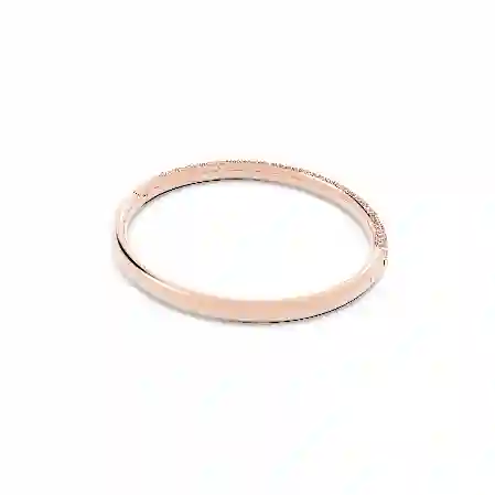 Resim Dextera Bileklik, Beyaz, Pembe altın rengi yüzey