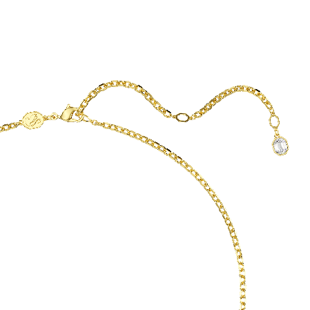 Resim Gema Kolye ve broş, Sarı, Altın rengi kaplama