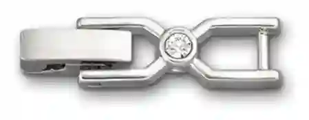 Resim Emily Uzatıcı, Yuvarlak kesim, Beyaz, Rodyum kaplama