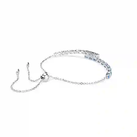 Resim Matrix Bileklik, Karışık kesimler, Mavi, Rodyum kaplama