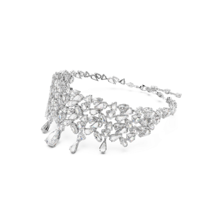 Resim Mesmera Gerdanlık, Karışık kesimler, Beyaz, Rodyum kaplama