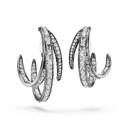 Resim The Vienna Collection Kulak Kelepçesi Seti (3), Tüy, Rutenyum kaplama