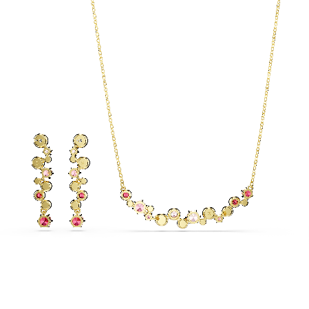 Resim Constella Set, Karışık kesimler, Çok renkli, Altın rengi kaplama