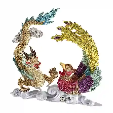 Resim Crystal Myriad Ejderha ve Anka Kuşu