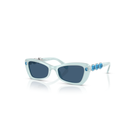 Resim Güneş Gözlüleri, Kelebek şekli, SK6033, Mavi