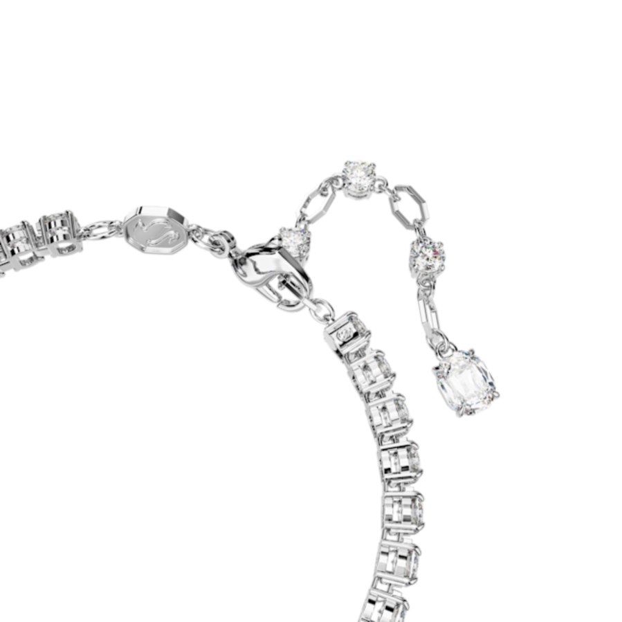 Resim Matrix Tennis Bileklik, Karışık kesimler, Yeşil, Rodyum kaplama