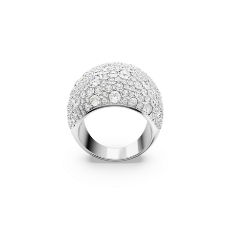 Resim Luna Kokteyl Yüzüğü, Ay, Beyaz, Rodyum kaplama