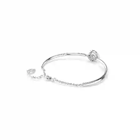 Resim Dextera Bileklik, Yuvarlak kesim, Beyaz, Rodyum kaplama