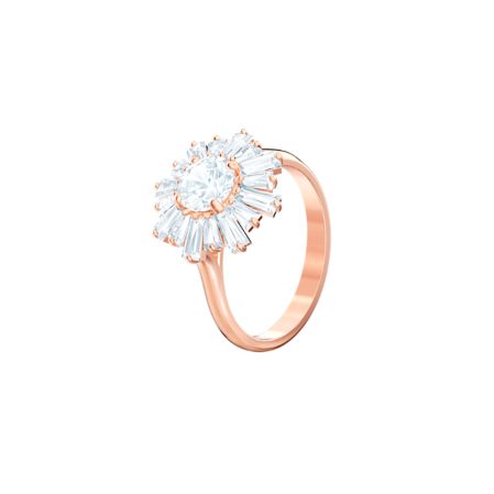 Resim Idyllia Yüzük, Karışık kesimler, Güneş, Beyaz, Pembe altın rengi kaplama