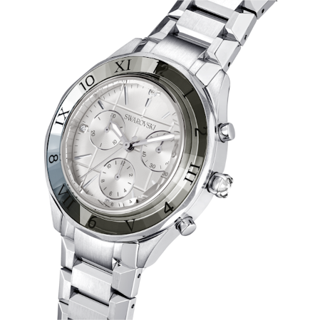 Resim Saat, 39 mm, İsviçre Üretimi, Metal bileklik, Gümüş Rengi, Paslanmaz çelik