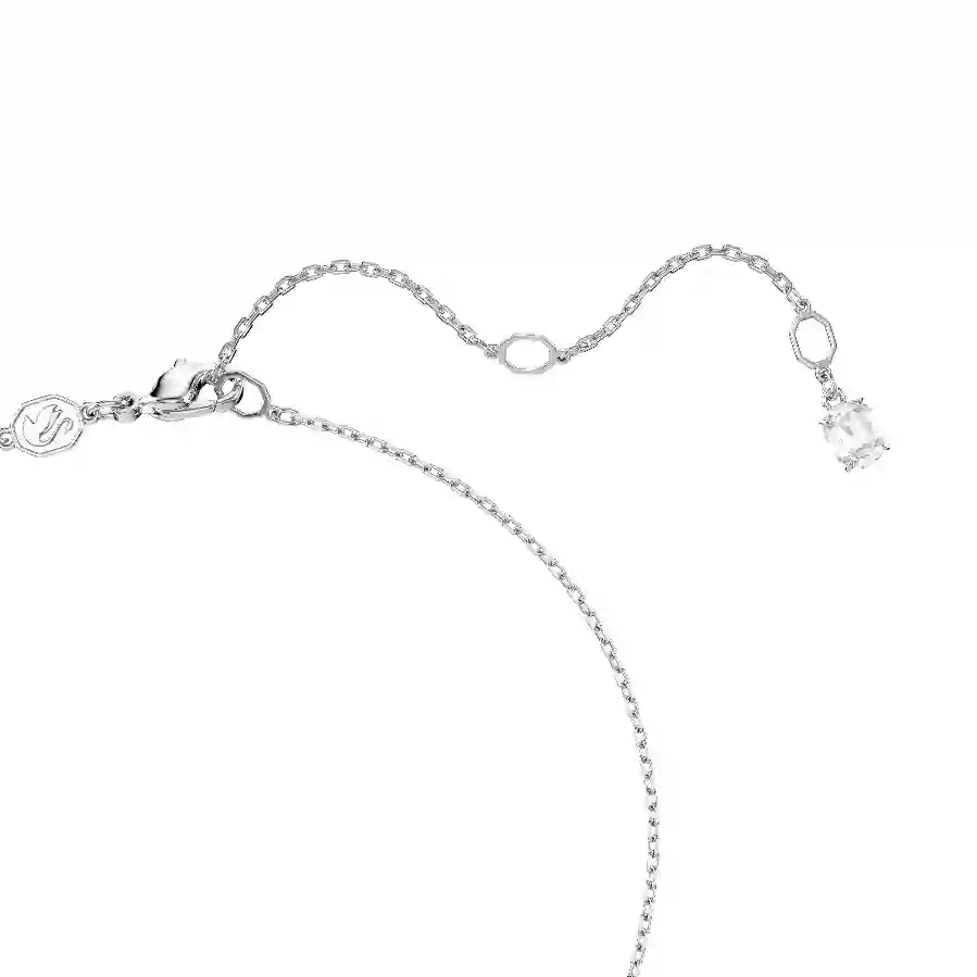 Resim Ariana Grande x Swarovski Set, Karışık kesimler, Kalp, Beyaz, Rodyum kaplama