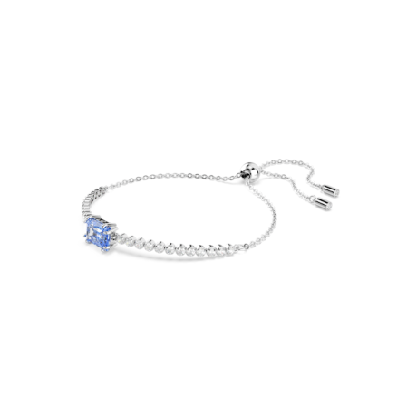 Resim Matrix Tennis Bileklik, Karışık kesimler, Mavi, Rodyum kaplama