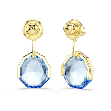 Resim Gema küpe gömlekleri, Mavi, Altın rengi kaplama