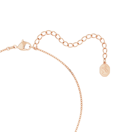 Resim Originally Set, Kristal inci, Beyaz, Pembe altın rengi kaplama