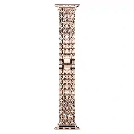 Resim Prenses kordon, Apple Watch® 40 mm ve 41 mm ile uyumlu, Rose Altın tonu, Pembe altın rengi yüzey