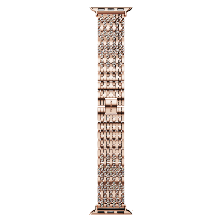 Resim Prenses kordon, Apple Watch® 40 mm ve 41 mm ile uyumlu, Rose Altın tonu, Pembe altın rengi yüzey