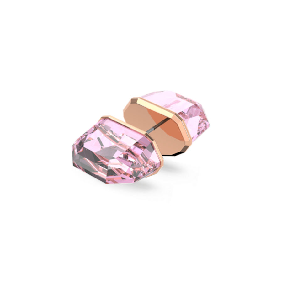 Resim Lucent Çivi küpe, Tek, Pembe, Pembe altın rengi kaplama