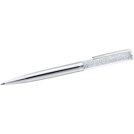Resim Crystalline Tükenmez Kalem, Gümüş Rengi, Krom Kaplama
