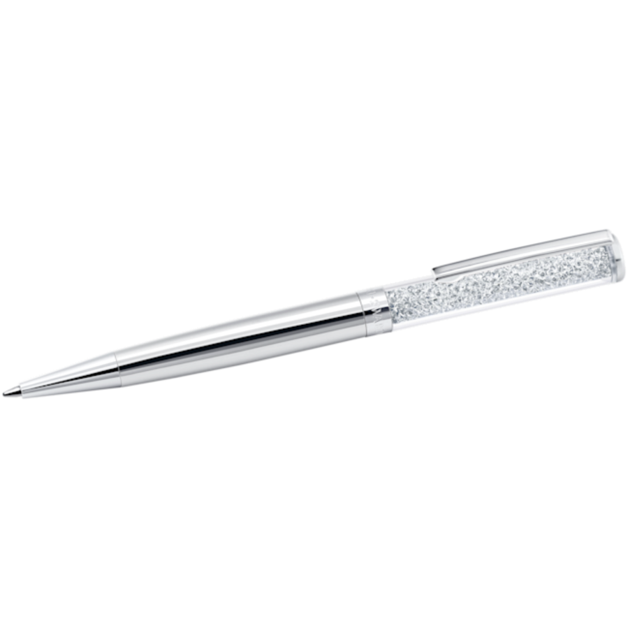 Resim Crystalline Tükenmez Kalem, Gümüş Rengi, Krom Kaplama
