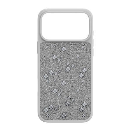 Resim High Akıllı Telefon Kılıfı, Flat Back kristaller, iPhone® 17 Pro Max, Gümüş Rengi