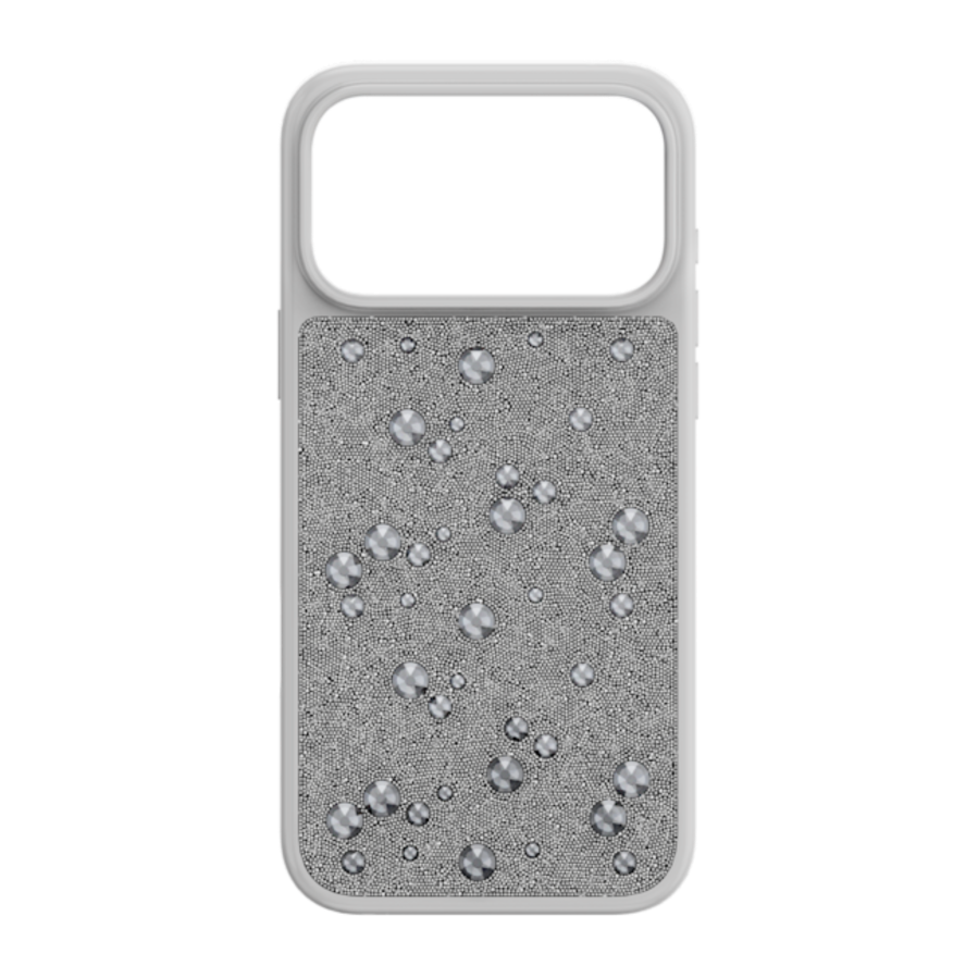 Resim High Akıllı Telefon Kılıfı, Flat Back kristaller, iPhone® 17 Pro Max, Gümüş Rengi