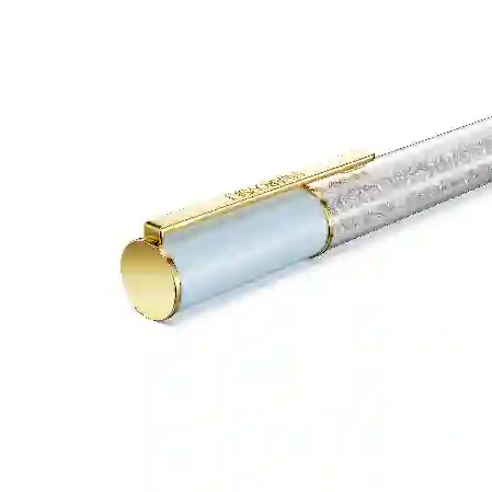 Resim Crystalline Lustre Tükenmez Kalem, Çok renkli, Altın rengi kaplama