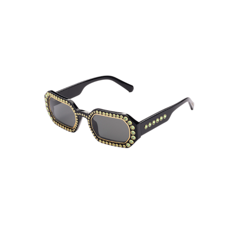 Resim Güneş Gözlüleri, Sekizgen şekil, Pavé, SK0345 01A, Siyah