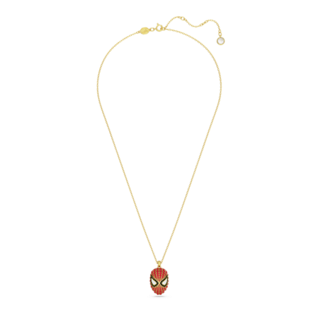 Resim Marvel Spider-Man Kolye, Kırmızı, Altın rengi kaplama