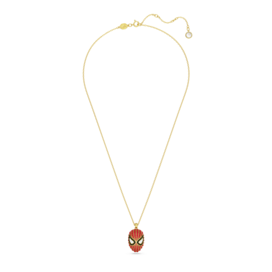 Resim Marvel Spider-Man Kolye, Kırmızı, Altın rengi kaplama