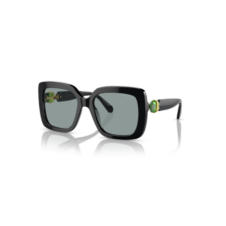 Resim Güneş Gözlüleri, İri, Kare şekil, SK6001, Siyah