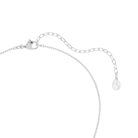 Resim Idyllia Kolye, Karışık kesimler, Kalp, Beyaz, Karışık metal yüzey