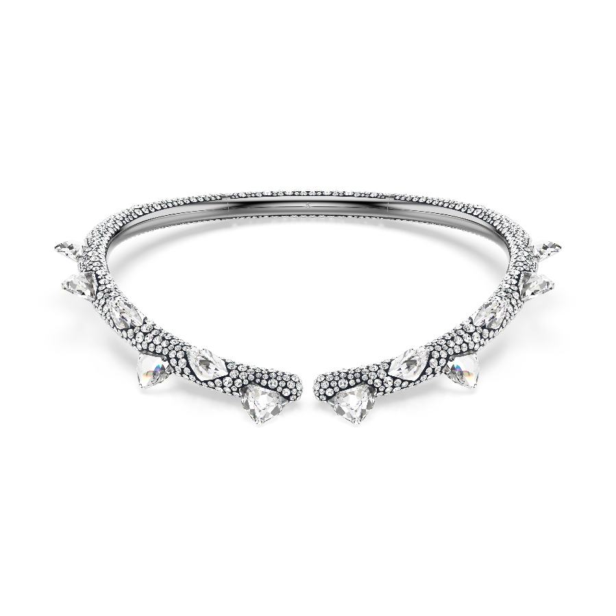 Resim Sublima Gerdanlık, Beyaz, Rutenyum kaplama