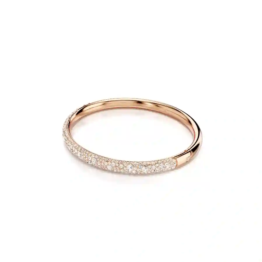 Resim Meteora Bileklik, Kar pavé, Beyaz, Pembe altın rengi kaplama