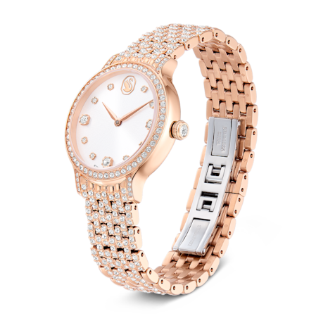 Resim Imber Saat, İsviçre Üretimi, Metal bileklik, Rose Altın tonu, Pembe altın rengi yüzey