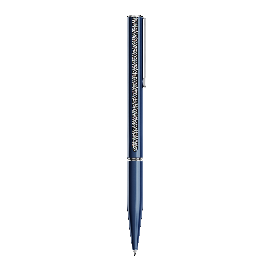Resim Crystal Shimmer Glide Tükenmez Kalem, Mavi, Mavi lakeli, krom kaplama