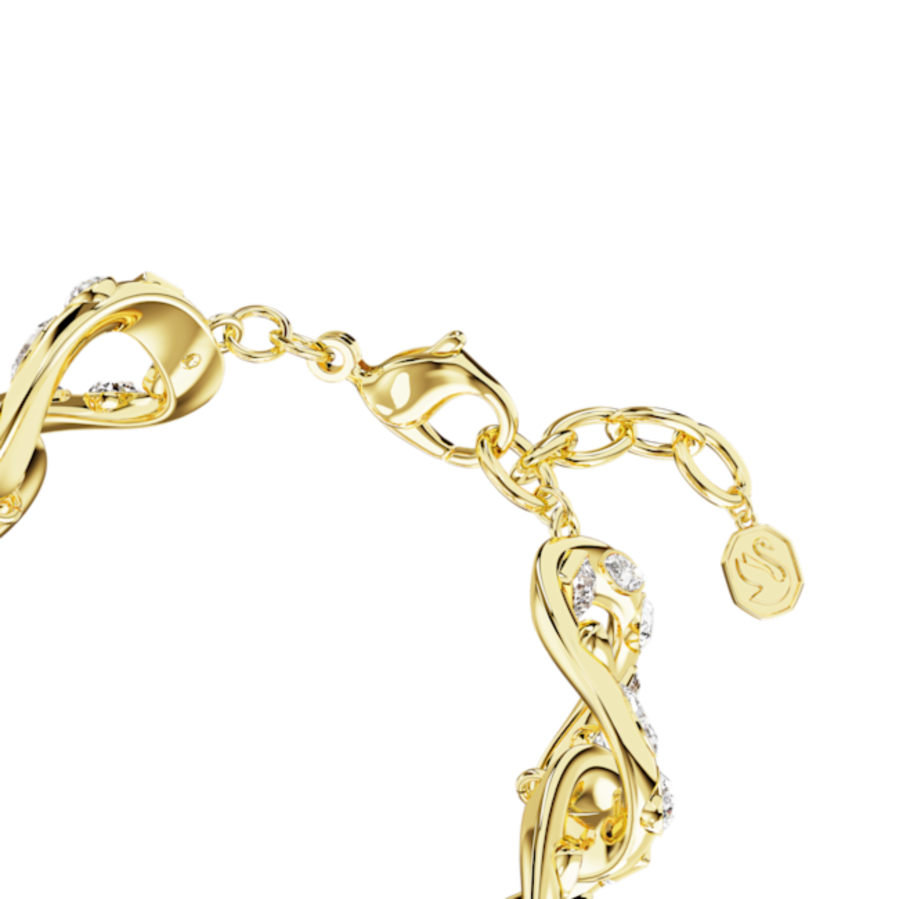 Resim Dextera Bileklik, Çarpıcı, Karışık kesim, Beyaz, Altın rengi kaplama