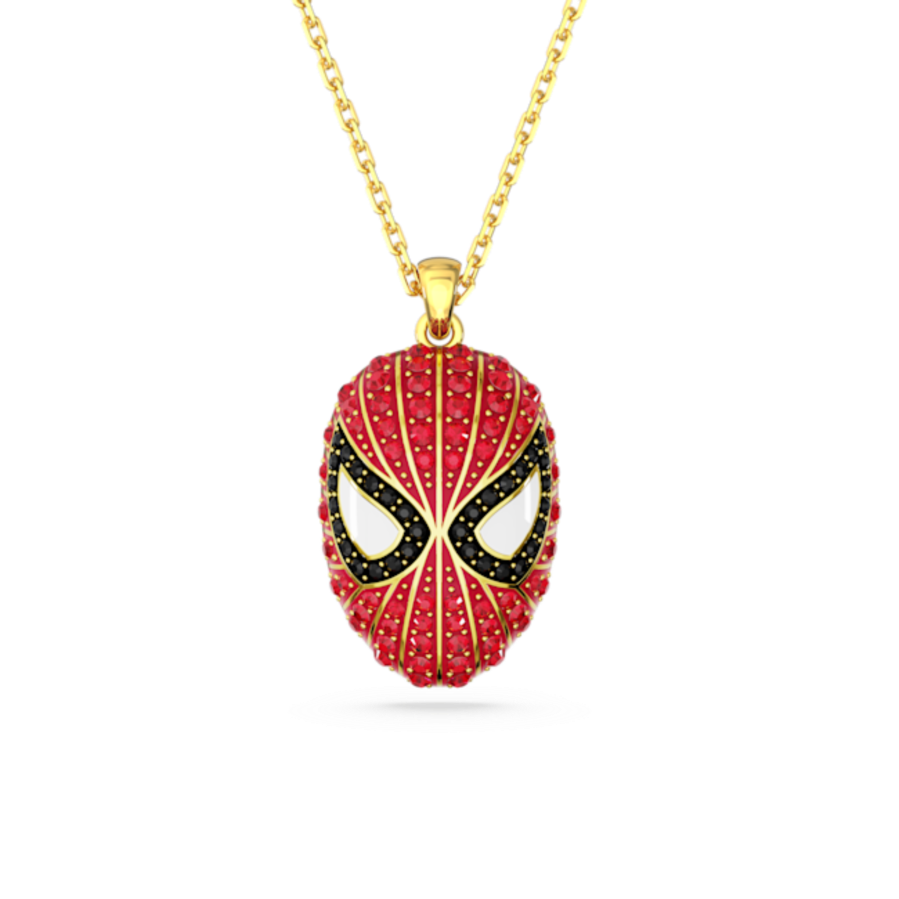 Resim Marvel Spider-Man Kolye, Kırmızı, Altın rengi kaplama