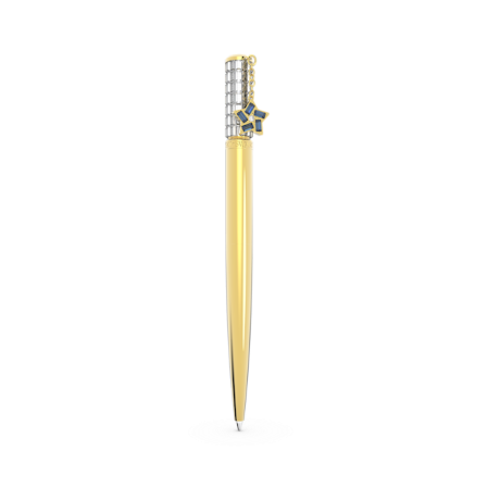 Resim Celebration 2022 Tükenmez Kalem, Yıldız, Beyaz, Altın rengi kaplama