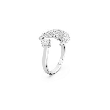 Resim Luna Açık Yüzük, Ay, Beyaz, Rodyum kaplama