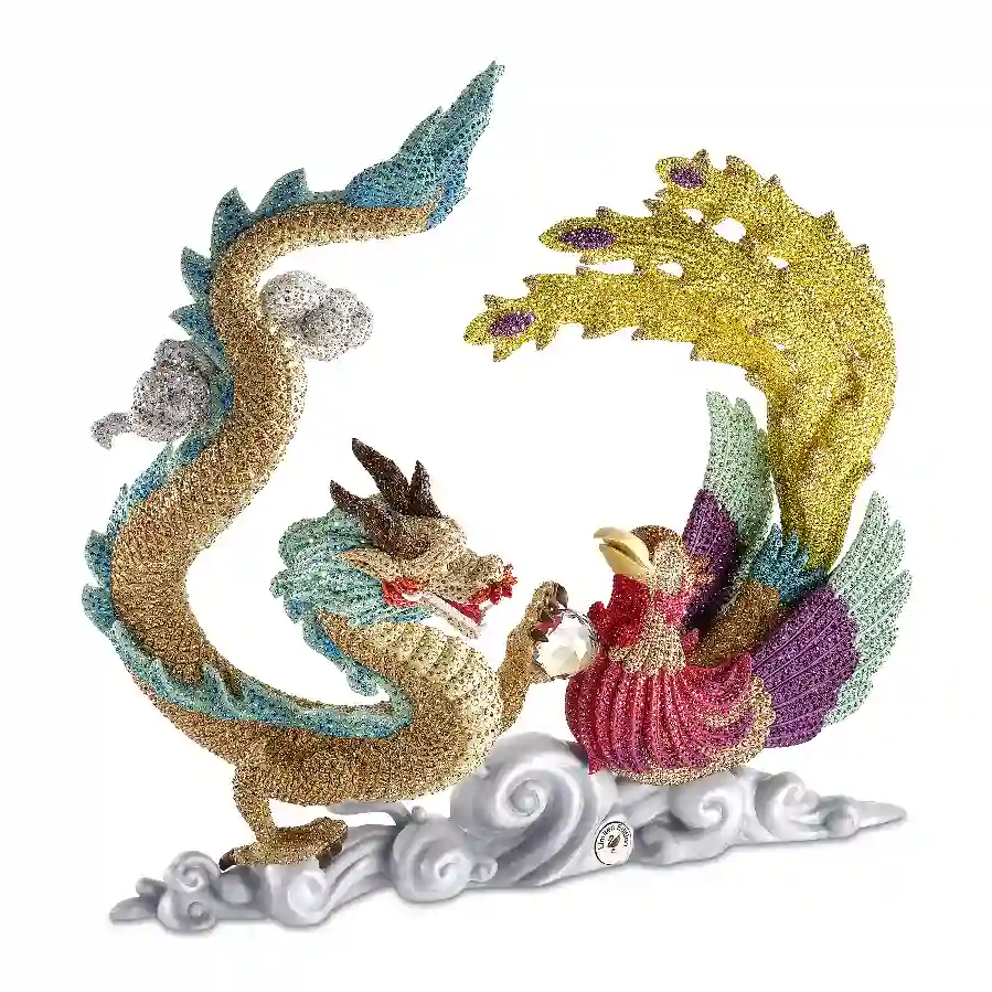 Resim Crystal Myriad Ejderha ve Anka Kuşu