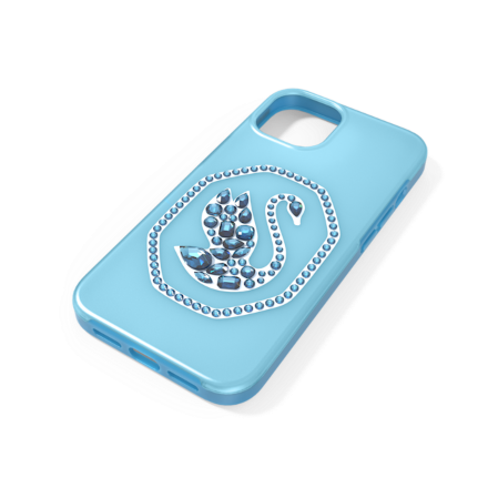 Resim Akıllı Telefon Kılıfı, Kuğu, iPhone® 13 Pro, Mavi