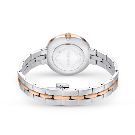 Resim Cosmopolitan Saat, İsviçre Üretimi, Metal bileklik, Gümüş Rengi, Karışık metal yüzey