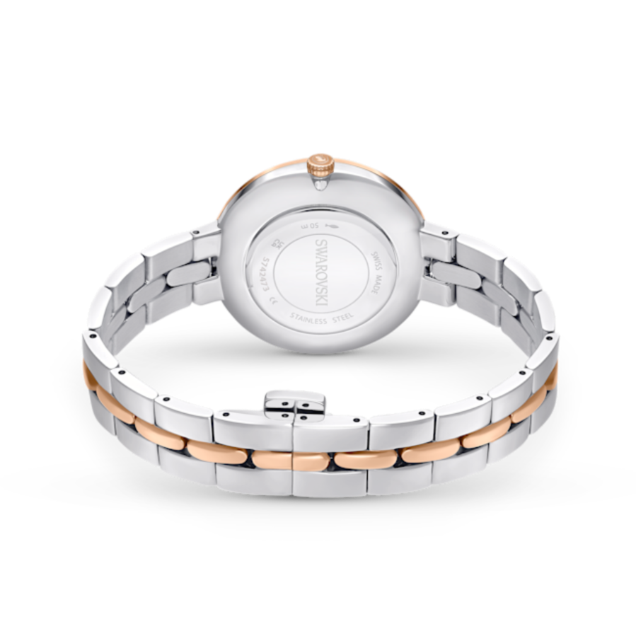 Resim Cosmopolitan Saat, İsviçre Üretimi, Metal bileklik, Gümüş Rengi, Karışık metal yüzey