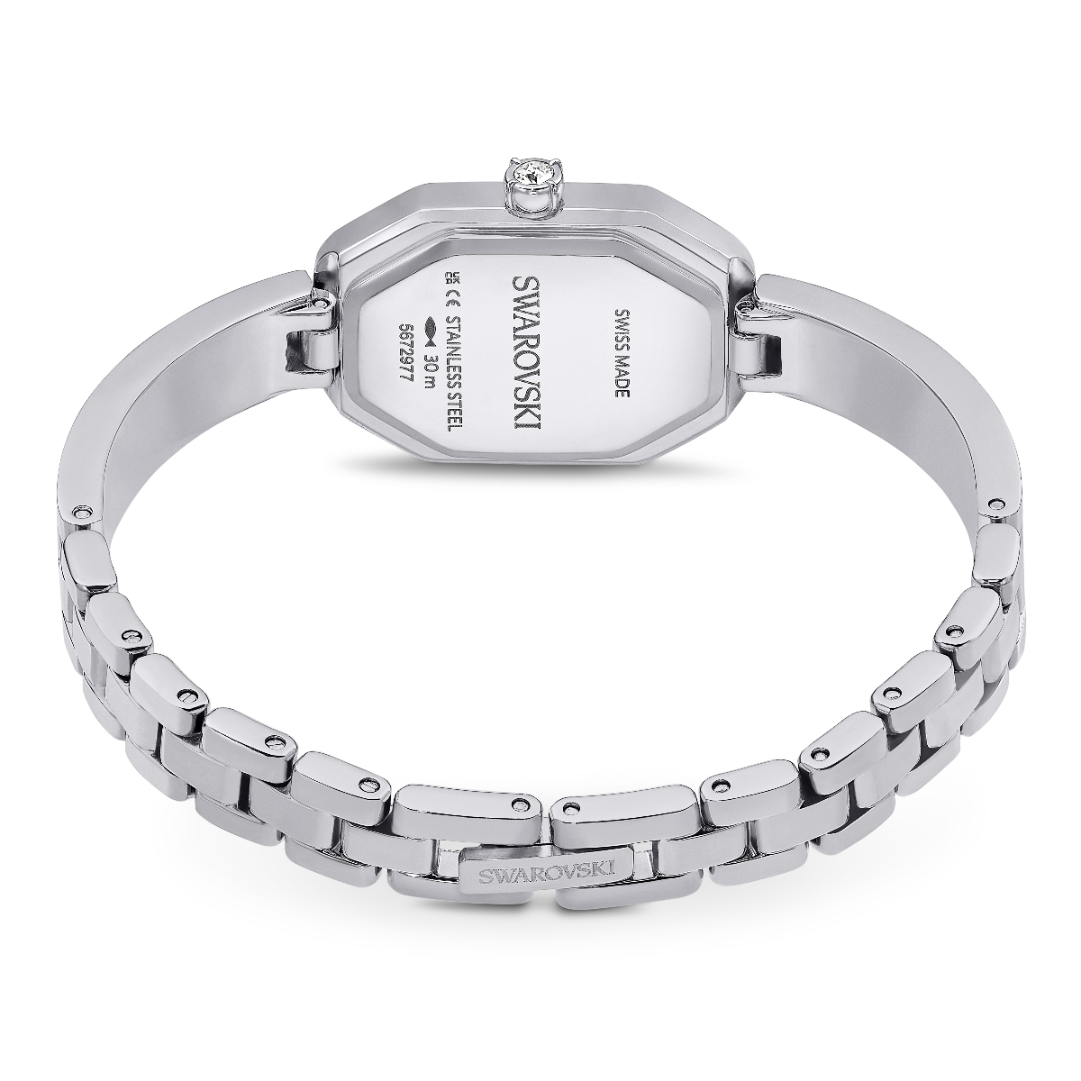 Resim Dextera Bangle Saat, İsviçre Üretimi, Metal bileklik, Gümüş Rengi, Paslanmaz çelik