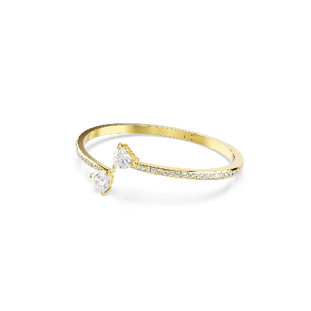 Resim Mesmera Attract Bileklik, Kalp, Beyaz, Altın rengi kaplama