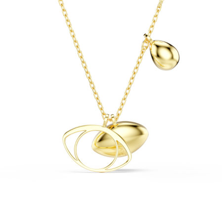 Resim Symbolica Kolye, Nazarlık, Mavi, Altın rengi kaplama