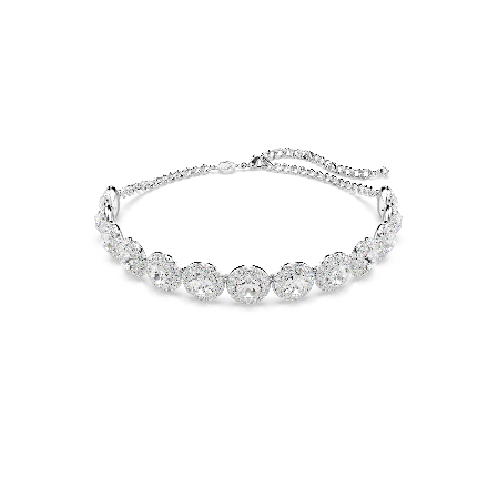 Resim Una Angelic Gerdanlık, Beyaz, Rodyum kaplama